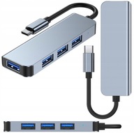 Thunderbolt 3 USB-C 3.1 4x USB adaptér pre MacBook Thunderbolt 3 USB-C 3.1 4x USB adaptér pre MacBook