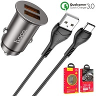 Rýchla nabíjačka Quick Charge 3.0 QC3.0 2USB 36W s káblom USB-C typu C Rýchla nabíjačka Quick Charge 3.0 QC3.0 2USB 36W s káblom USB-C typu C