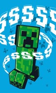 MINECRAFT UTERÁK DO ŠKÔLKY 30X50 CREEPER BLUE DETSKÝ MINECRAFT UTERÁK DO ŠKÔLKY 30X50 CREEPER BLUE DETSKÝ