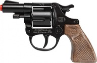 Gonher Malý kovový policajný revolver 73/6