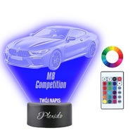 Gravírovanie darčekov 3D LED M8 Competition Night Lamp Gravírovanie darčekov 3D LED M8 Competition Night Lamp