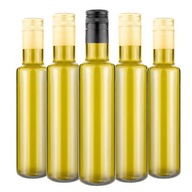 50X fľaša DORICA 250ml na olivový olej a ocot + viečko