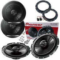Reproduktory do auta PIONEER, dištančné podložky pre CITROEN C3 PICASSO C3 ZADNÉ DVERE Reproduktory do auta PIONEER, dištančné podložky pre CITROEN C3 PICASSO C3 ZADNÉ DVERE