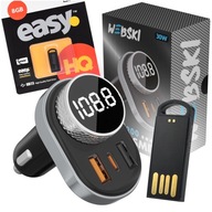 NABÍJAČKA FM BLUETOOTH TRANSMITTER 30W + PENDRIVE 8GB NABÍJAČKA FM BLUETOOTH TRANSMITTER 30W + PENDRIVE 8GB