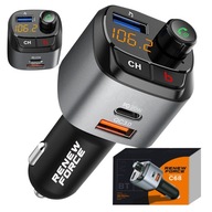 FM vysielač bluetooth MP3 nabíjačka QC 3xUSB 36W FM vysielač bluetooth MP3 nabíjačka QC 3xUSB 36W