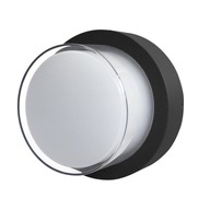 Moderné okrúhle 5W LED záhradné nástenné svietidlo ROSTA