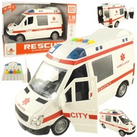 Auto ambulancia s otváracími dverami 1:16 WY590A