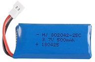 1 STK batérie 3,7V 500mAh Rc HUBSAN X4 H107L