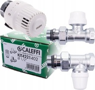 Sada termostatických radiátorov CALEFFI rovný Sada termostatických radiátorov CALEFFI rovný