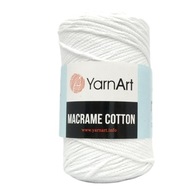 YarnArt Macrame Bavlnená šnúrka - 751 - biela YarnArt Macrame Bavlnená šnúrka - 751 - biela