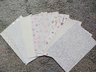 Plstený dekoratívny farebný papier A4 8 ks na rezanie Plstený dekoratívny farebný papier A4 8 ks na rezanie