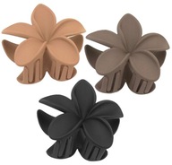 SPONKA NA ČIAPKU DO VLASOV veľký kvet 8 cm HAWAJSKÁ 3 kusy SET SPONKA NA ČIAPKU DO VLASOV veľký kvet 8 cm HAWAJSKÁ 3 kusy SET