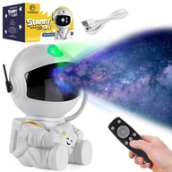LED NOČNÁ LAMPA STARS SKY PROJEKTOR PROJEKTOR ASTRONAUT PRE DETI DIAĽKOVÝ LED NOČNÁ LAMPA STARS SKY PROJEKTOR PROJEKTOR ASTRONAUT PRE DETI DIAĽKOVÝ