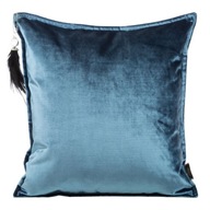 ROYAL 5 PLÁŠŤ NA VANKÚŠ BLUE VELVET S PRÍVESKOM 45x45 ROYAL 5 PLÁŠŤ NA VANKÚŠ BLUE VELVET S PRÍVESKOM 45x45