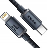 BASEUS STRONG USB-C TYP-C BLESKOVÝ KÁBEL PRE IPHONE APPLE 20W BASEUS STRONG USB-C TYP-C BLESKOVÝ KÁBEL PRE IPHONE APPLE 20W