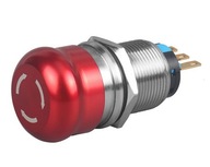 Tlačidlový bezpečnostný hríbový spínač 220V Tlačidlový bezpečnostný hríbový spínač 220V