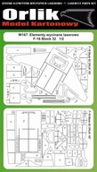 Laserom rezané prvky pre F-16 C Block 32 W167