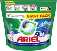 Kapsule na pranie ARIEL Mountain Spring 72 ks