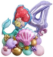 SADA FÓLIOVÝCH BALÓNOV ARIEL MERMAID 27 ks SADA FÓLIOVÝCH BALÓNOV ARIEL MERMAID 27 ks