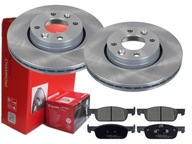 BREMBO PREDNÉ DISKY, DESTIČKY, RENAULT CLIO IV, 258MM BREMBO PREDNÉ DISKY, DESTIČKY, RENAULT CLIO IV, 258MM