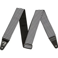 Biely gitarový popruh Fender Houndstooth Biely gitarový popruh Fender Houndstooth