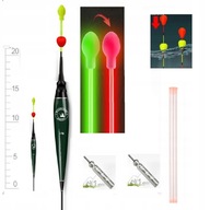 Krátky svietiaci plavák 15cm 1,0g Dve funkcie Zmena farby + 2x Batéria Krátky svietiaci plavák 15cm 1,0g Dve funkcie Zmena farby + 2x Batéria