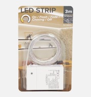 LED PÁS NA BATÉRIU 3 METRE TEPLÝ BIELY LED PÁS NA BATÉRIU 3 METRE TEPLÝ BIELY