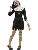 Oblečenie Kostým Nun Disguise Nun S halloween ZOMBIE