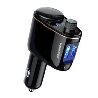 NABÍJAČKA BASEUS AUTO VYSIELAČ FM BLUETOOTH 4.2 MP3 2X USB-A LED NABÍJAČKA BASEUS AUTO VYSIELAČ FM BLUETOOTH 4.2 MP3 2X USB-A LED