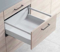 Hafele Matrix S35 L300 H199 zásuvka, vysoká, sivá Hafele Matrix S35 L300 H199 zásuvka, vysoká, sivá