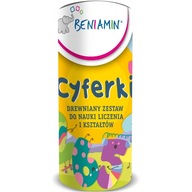 MATEMATICKÁ HRA DREVENÉ ČÍSLA TUBA - BENIAMIN MATEMATICKÁ HRA DREVENÉ ČÍSLA TUBA - BENIAMIN