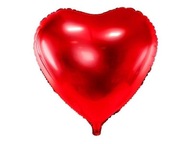 Srdiečkový fóliový balón XXL 61cm červený