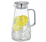 Sklenená kanvica na nápoje s vekom, 1,6l Sklenená kanvica na nápoje s vekom, 1,6l
