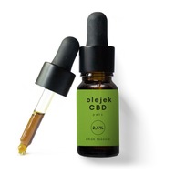 Olej CBD pre zvieratá 2,5% úplné spektrum 10 ml Olej CBD pre zvieratá 2,5% úplné spektrum 10 ml