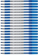BIC BALLPOINT 0,7 mm ROUND STIC BLUE x 20 KS