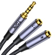 TOPK MINI JACK SPLITTER 3,5MM AUX ADAPTÉR OFC TOPK MINI JACK SPLITTER 3,5MM AUX ADAPTÉR OFC