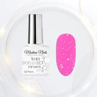 Modena Nails White Dots Effect - Top Matte 7,3 ml Modena Nails White Dots Effect - Top Matte 7,3 ml