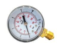 M50R radiálny tlakomer 0-12 bar 1/4 palca 12 bar M50R radiálny tlakomer 0-12 bar 1/4 palca 12 bar