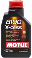 Motorový olej Motul 8100 X-cess 1L 5W-40