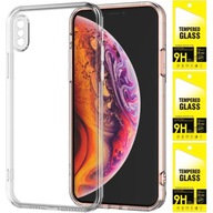 3x 9D SKLO pre IPHONE X / XS + SILIKÓNOVÉ Púzdro 3x 9D SKLO pre IPHONE X / XS + SILIKÓNOVÉ Púzdro