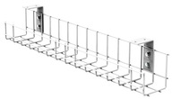 Organizér káblový žľab, podpultový kôš, L-760mm, biely Organizér káblový žľab, podpultový kôš, L-760mm, biely