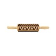 VIANOČNÉ COOKIES ROLOVACÍ VALEC so vzorom 24cm M2 VIANOČNÉ COOKIES ROLOVACÍ VALEC so vzorom 24cm M2