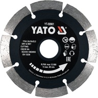 DIAMANTOVÝ DISK YATO 115MM SEGMENTOVANÝ DIAMANTOVÝ DISK YATO 115MM SEGMENTOVANÝ