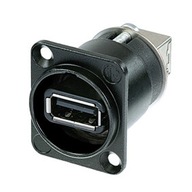 NEUTRIK NAUSB-W-B PANELOVÝ KONEKTOR USB 2.0 ZÁSUVKA NEUTRIK NAUSB-W-B PANELOVÝ KONEKTOR USB 2.0 ZÁSUVKA