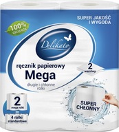 DELIKATO kuchynská utierka MEGA ABSORBENT 2ks