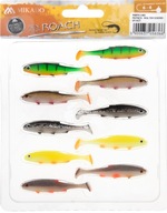 10x Mikado RIPPER guma REAL FISH MIX farby 5cm 10x Mikado RIPPER guma REAL FISH MIX farby 5cm