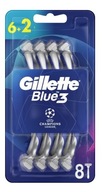 Gillette Blue 3 žiletky 8 ks