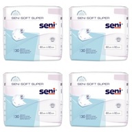Seni Soft Super 60x60cm 4 balenia po 30 kusov Seni Soft Super 60x60cm 4 balenia po 30 kusov