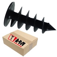 Skrutkovacie hmoždinky na základovú fóliu, 100 kusov, 50 mm Skrutkovacie hmoždinky na základovú fóliu, 100 kusov, 50 mm