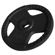 Olympijské závažie s gumenou rukoväťou 10 kg 51 mm Olympijské závažie s gumenou rukoväťou 10 kg 51 mm
